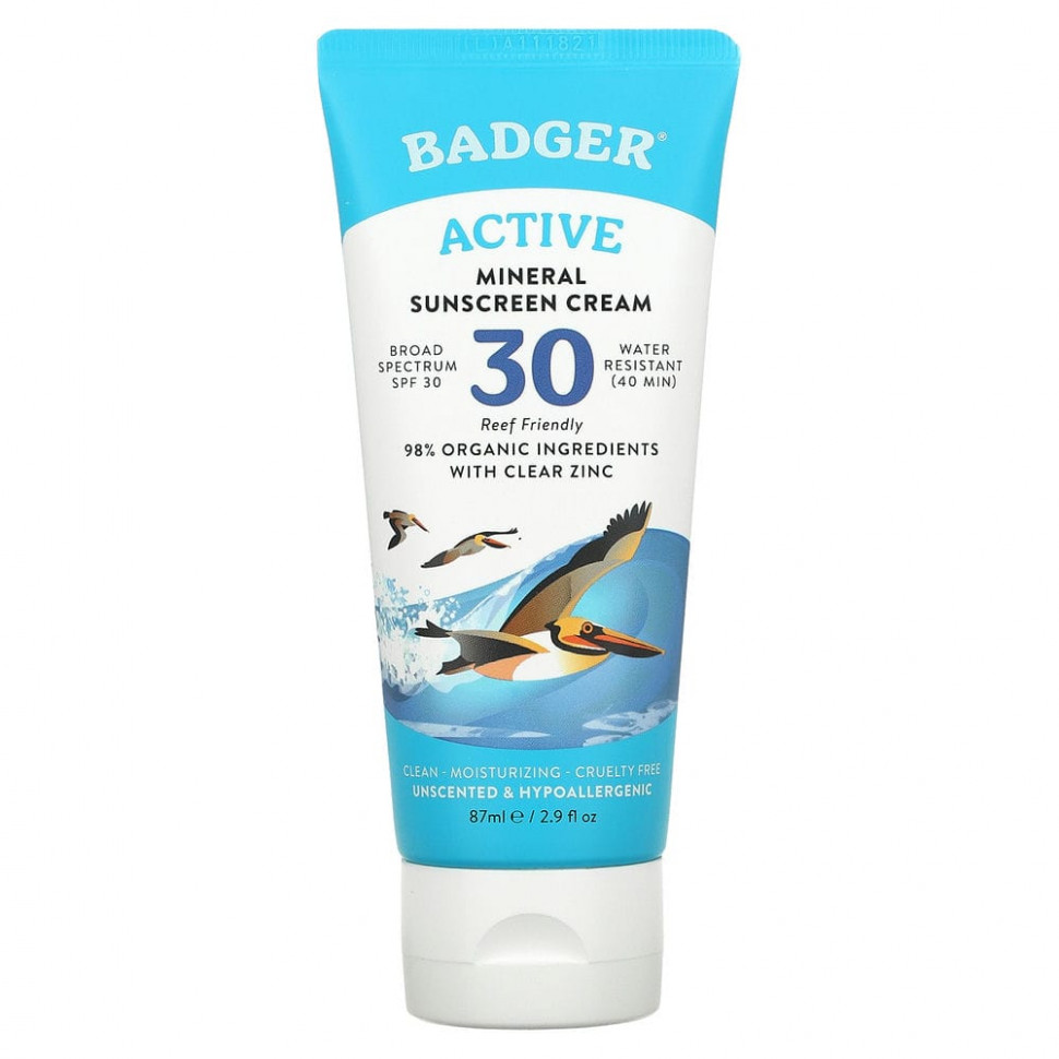  Badger Company, Active,    , SPF 30,  , 87  (2,9 . )    -     , -, 