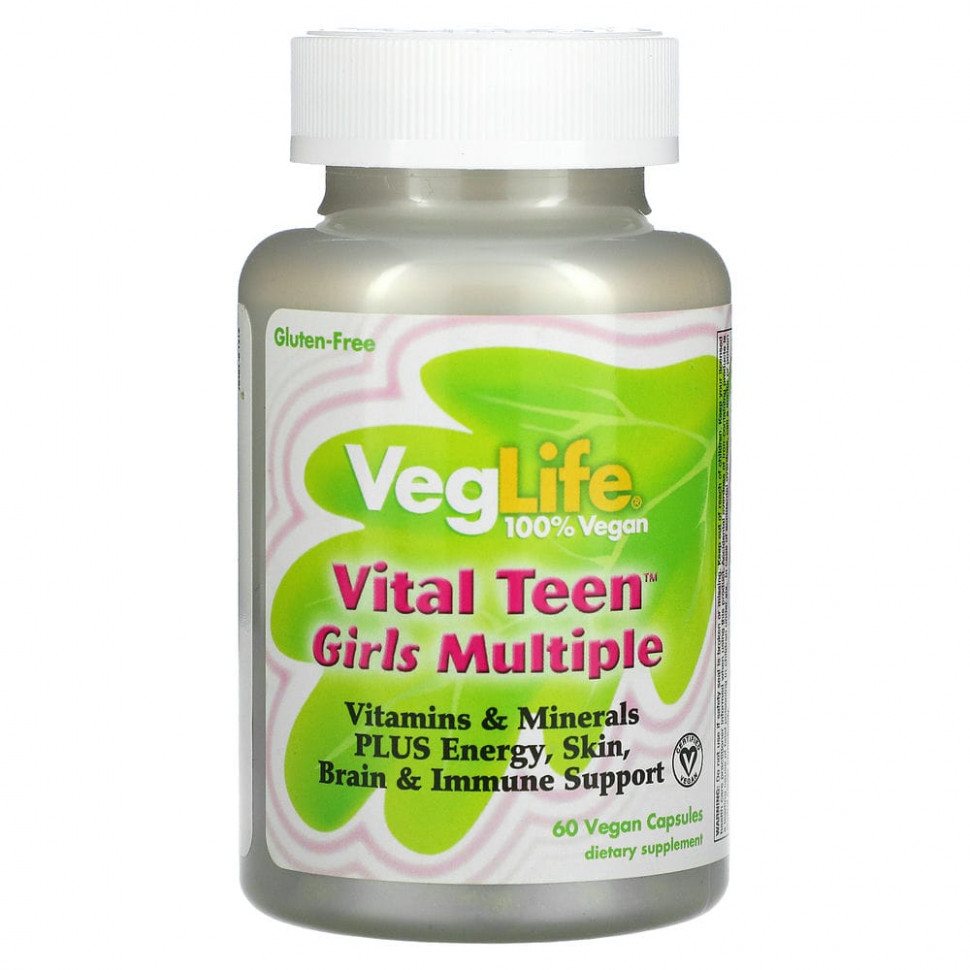  VegLife, Vital Teen Girls Multiple, 60      -     , -, 