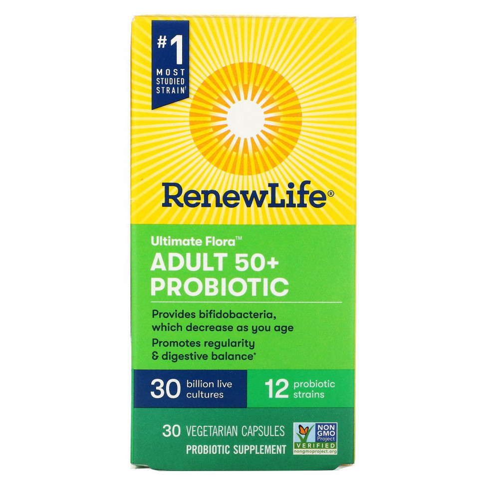  Renew Life, Ultimate Flora,     50 , 30   , 30      -     , -, 