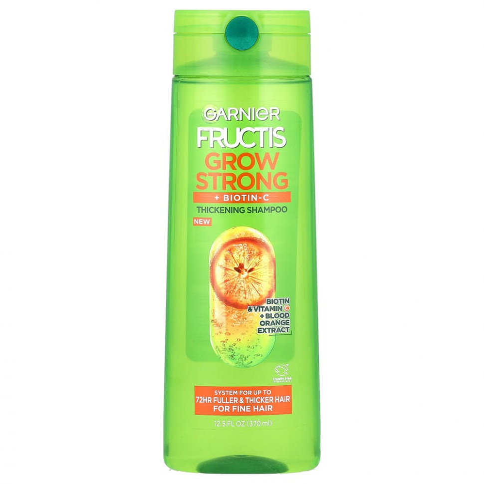  Garnier, Grow Strong, +  C,    ,   , 370  (12,5 . )    -     , -, 