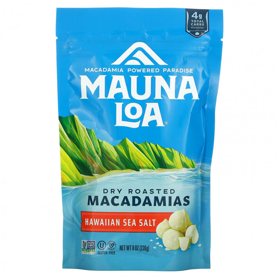  Mauna Loa, Dry Roasted Macadamias,   , 226  (8 )    -     , -, 