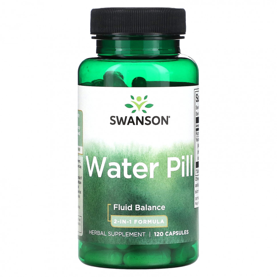 ���� Swanson, Water Pill, ������� 2-�-1, 120 ������  Iherb (������) ������ ������