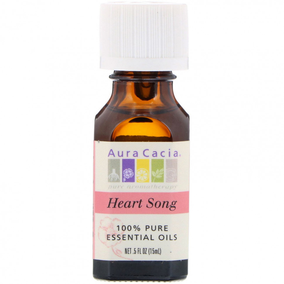  Aura Cacia, Heart Song, 100%   , 15  (0,5 . )    -     , -, 