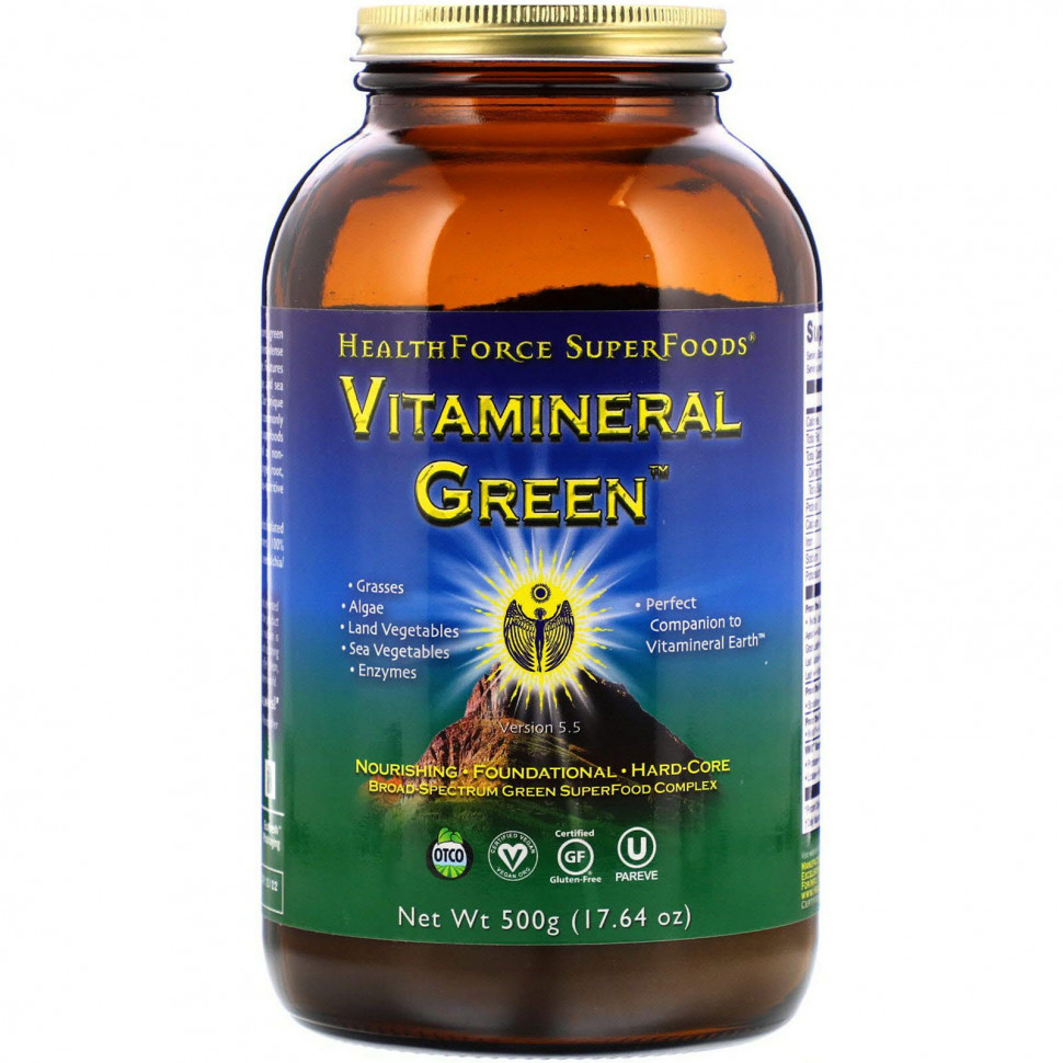  HealthForce Superfoods, Vitamineral Green,  5.5, 500  (17,64 )    -     , -, 