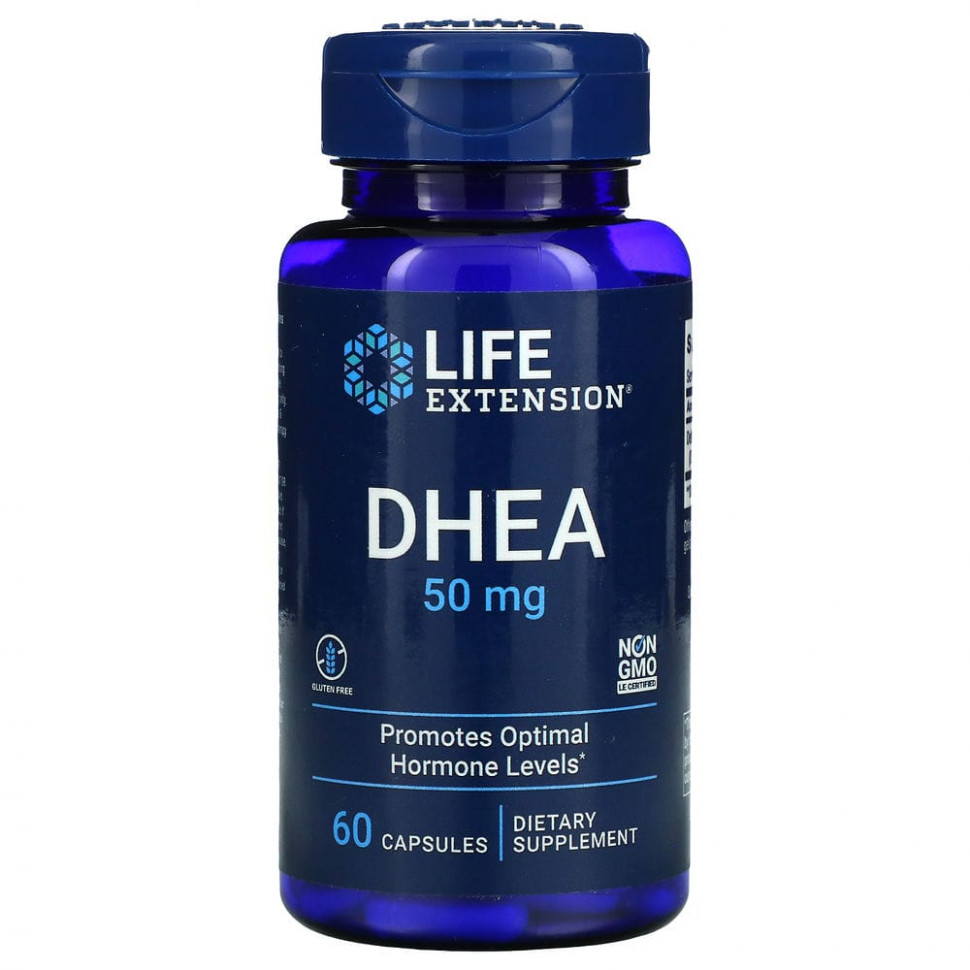  Life Extension, DHEA, 50 , 60     -     , -, 