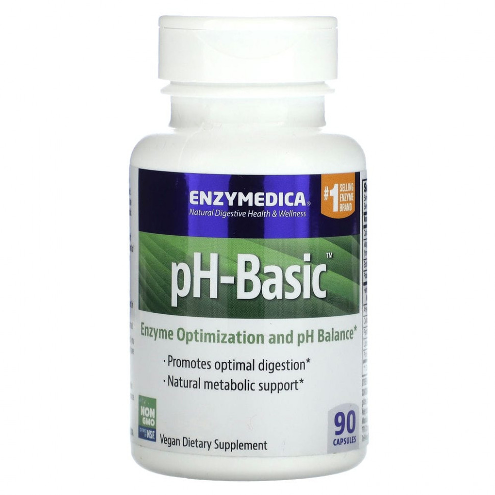  Enzymedica, pH-Basic`` 90     -     , -, 