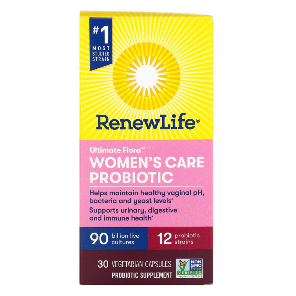  Renew Life, Ultimate Flora,  Women's Care  , 90   , 30      -     , -, 