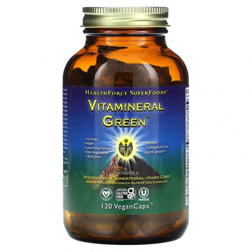  HealthForce Superfoods, Vitamineral Green`` 120      -     , -, 