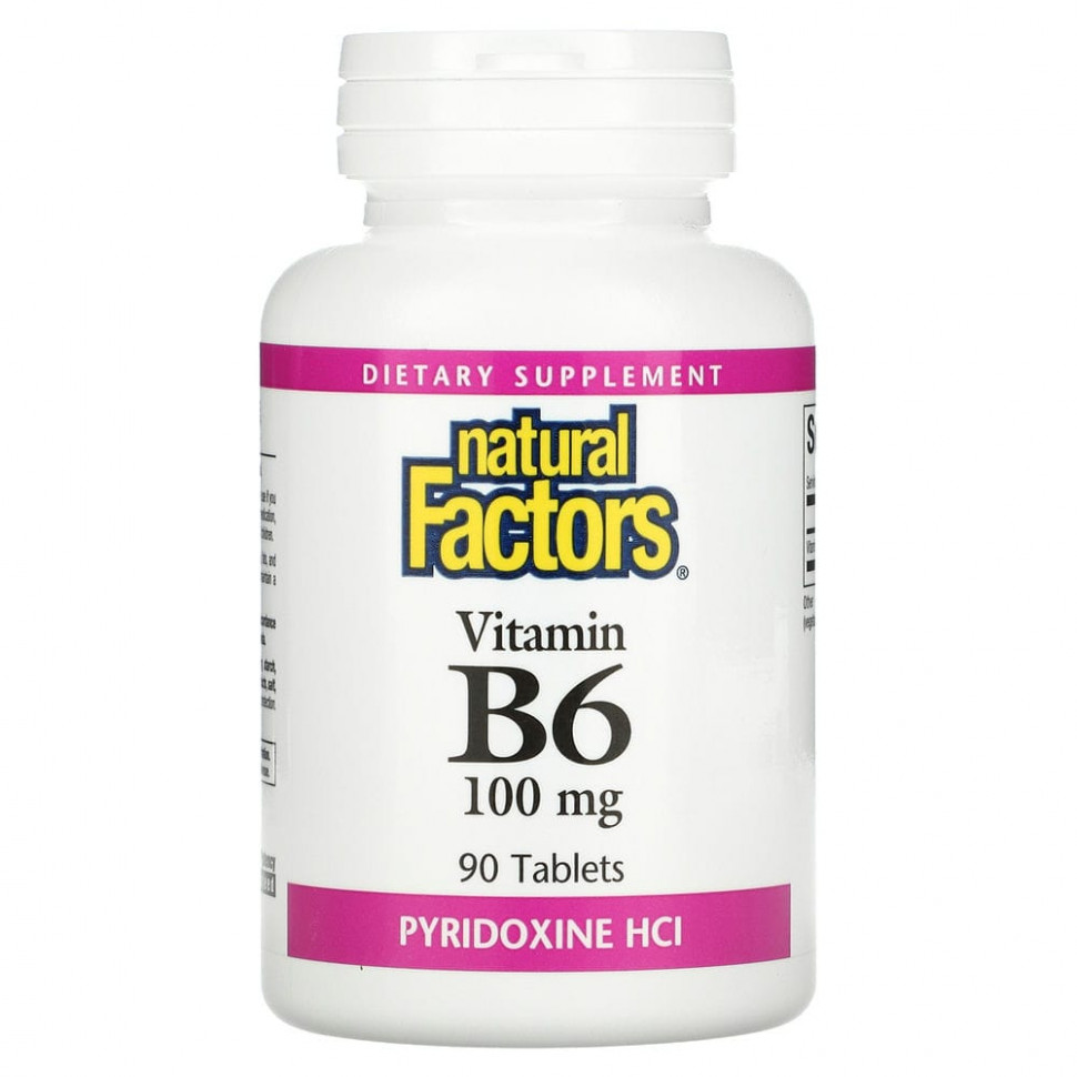  Natural Factors,  6,  , 100 , 90     -     , -, 