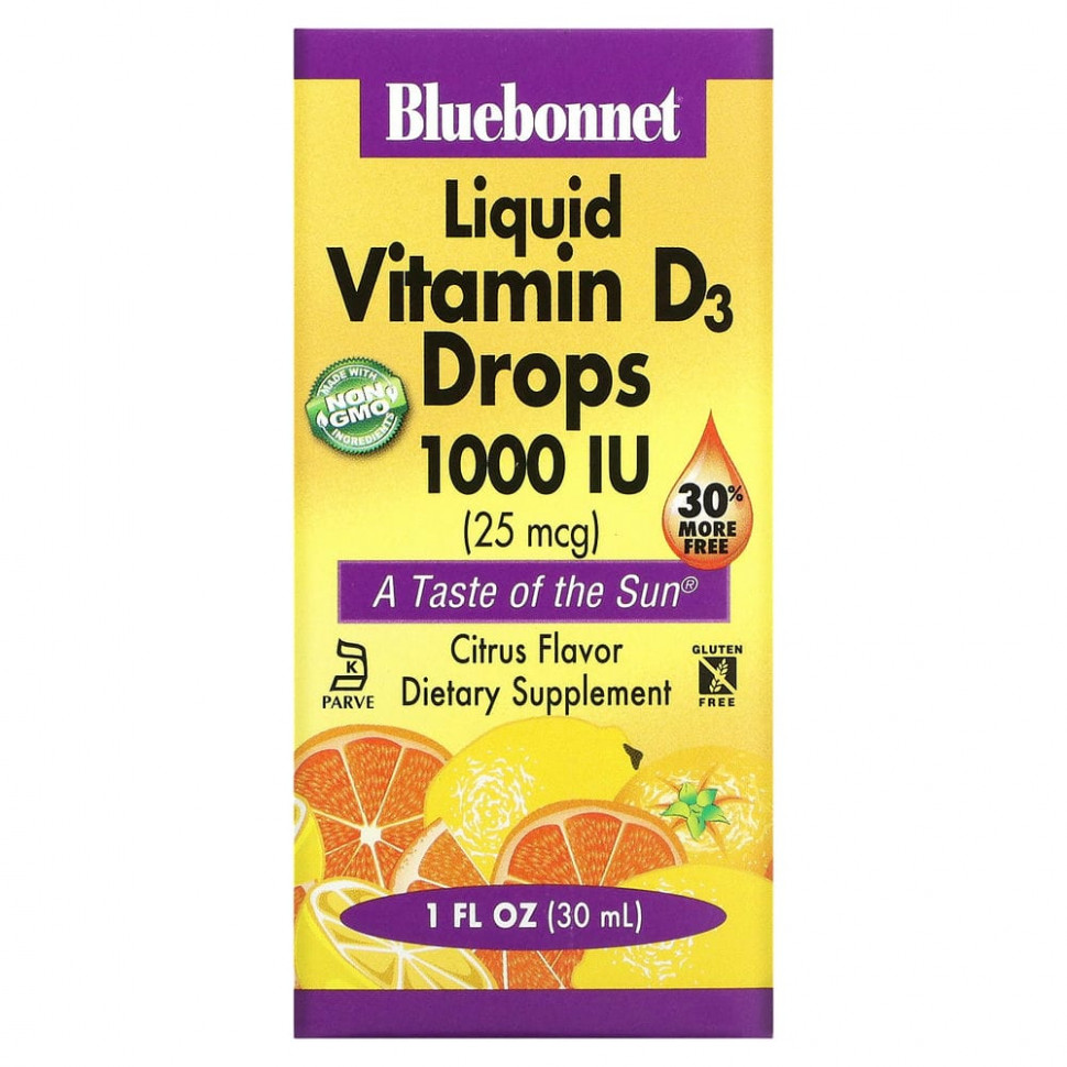  Bluebonnet Nutrition,   D3,  ,   , 1,000 , 1   (30 )    -     , -, 