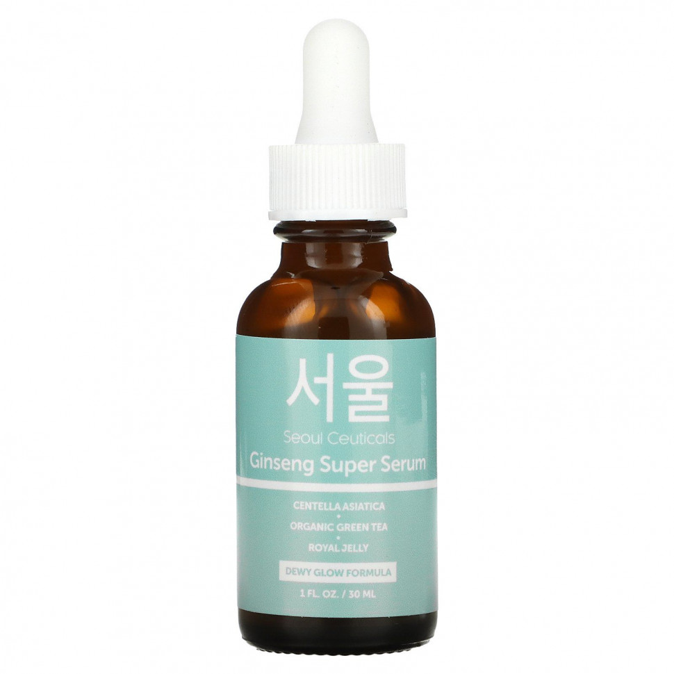  SeoulCeuticals, Ginseng Super Serum, 1 fl oz (30 ml)    -     , -, 