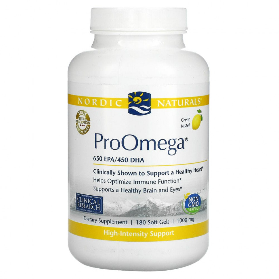  Nordic Naturals, ProOmega,   , 1000 , 180       -     , -, 