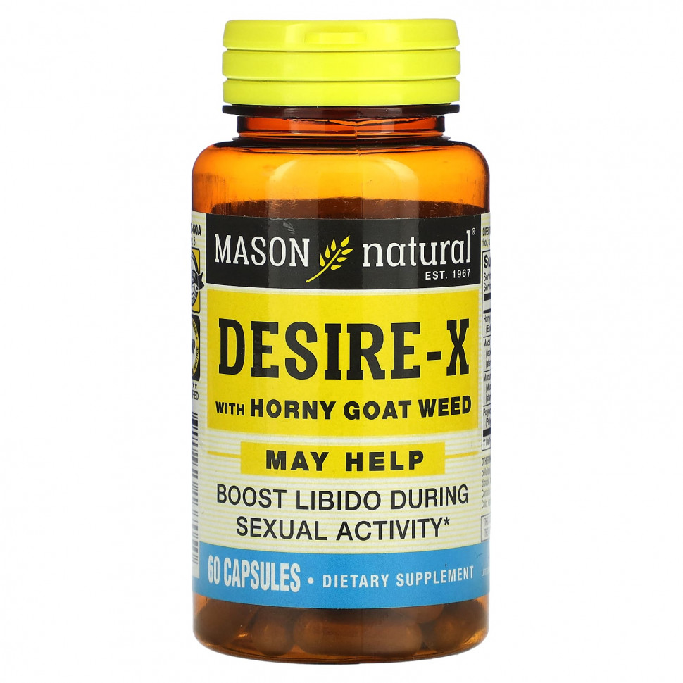  Mason Natural, Desire-X     , 60   Iherb ()  