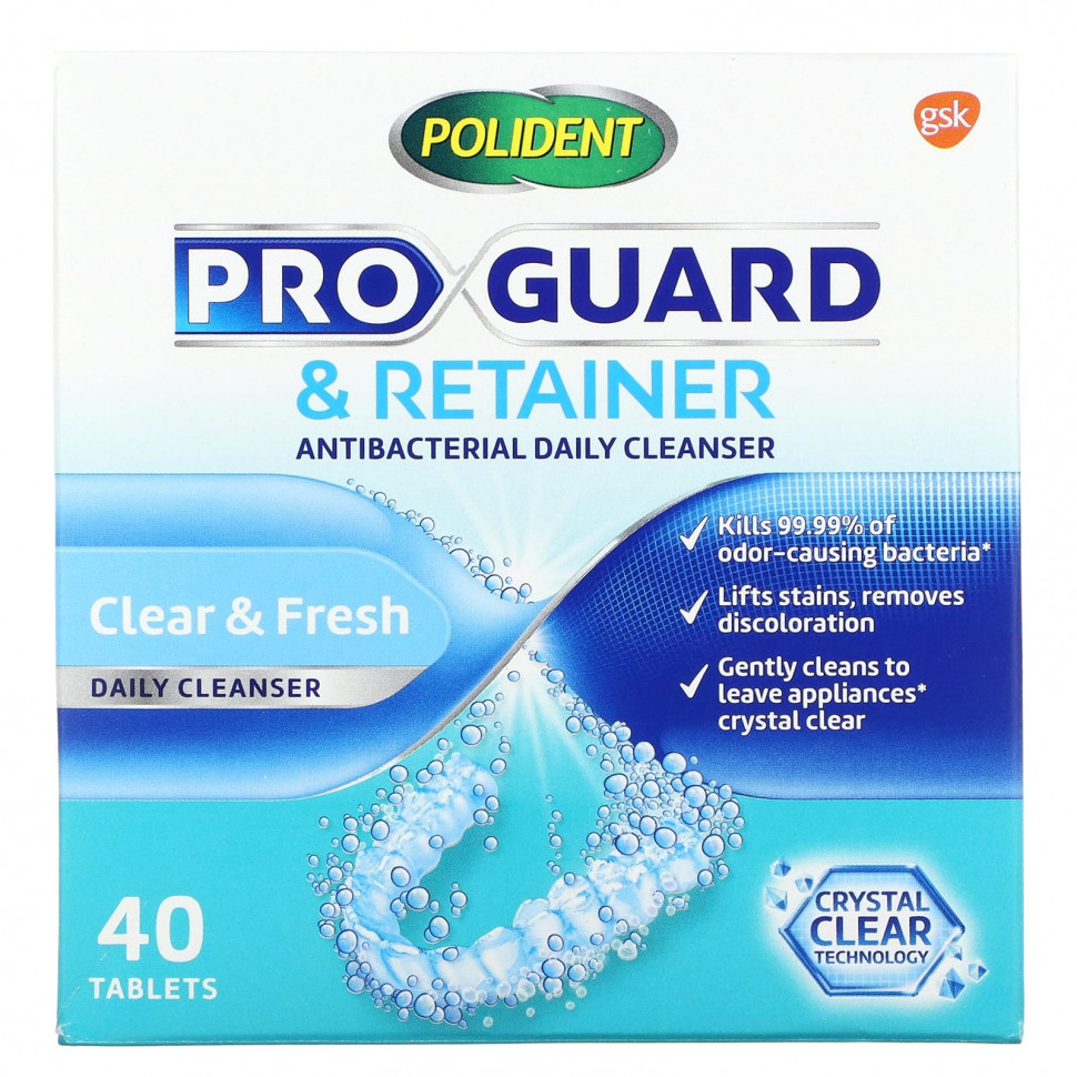  Polident, Pro Guard & Retainer,      , 40     -     , -, 