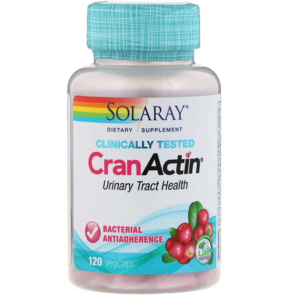  Solaray, CranActin,  , AF, 120      -     , -, 