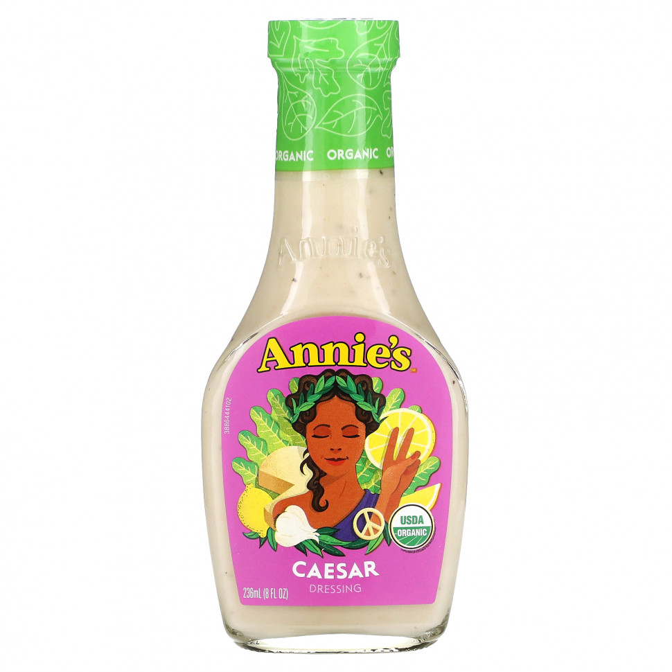  Annie's Homegrown, Organic Caesar Dressing, 8 fl oz (236 ml)    -     , -, 