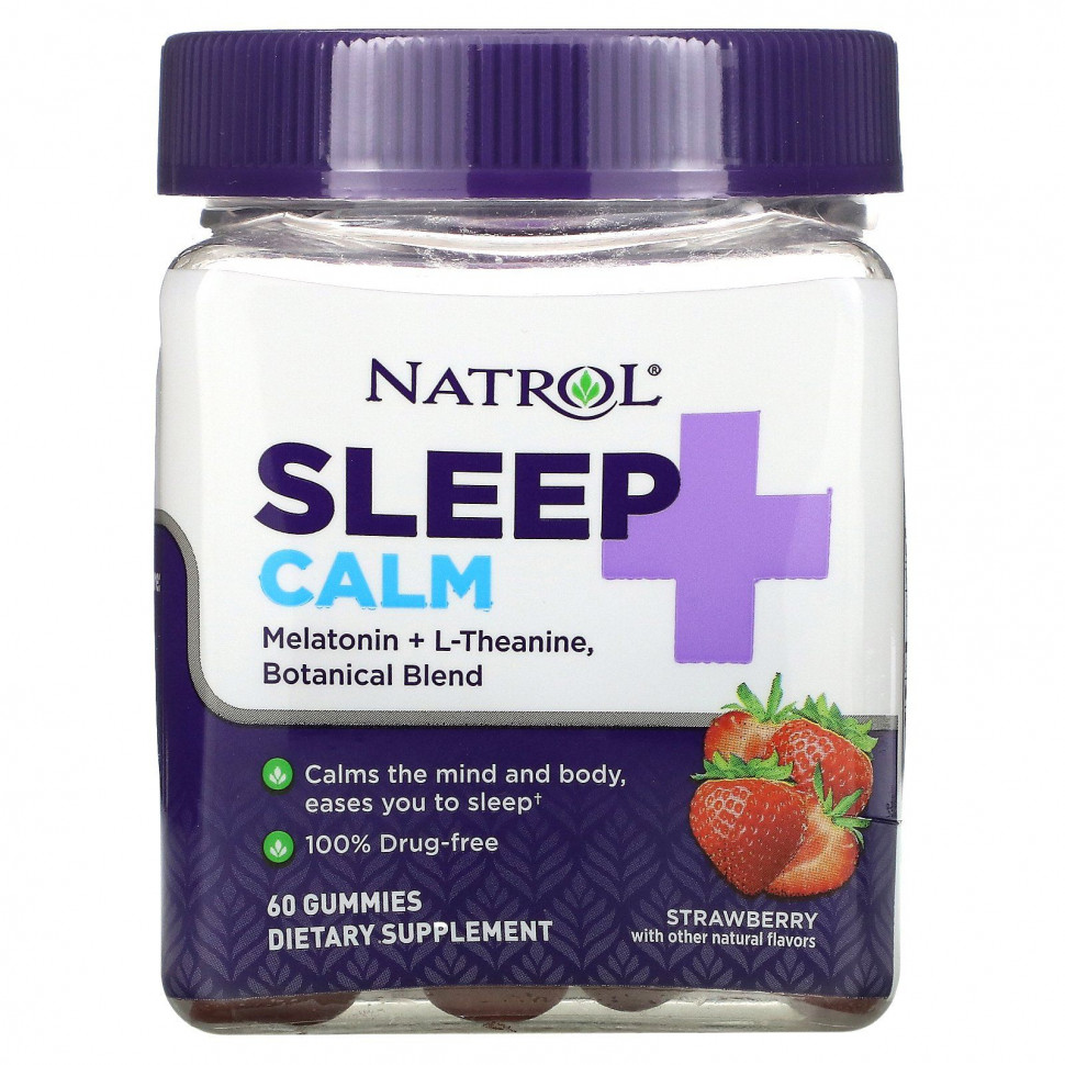  Natrol, Sleep + Calm, , 60    Iherb ()  