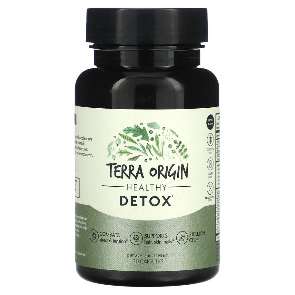  Terra Origin, Healthy Detox, 30     -     , -, 