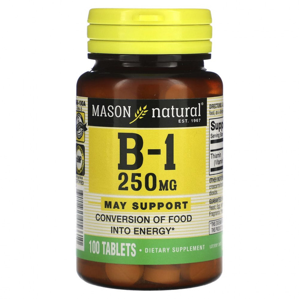  Mason Natural,  1, 250 , 100     -     , -, 