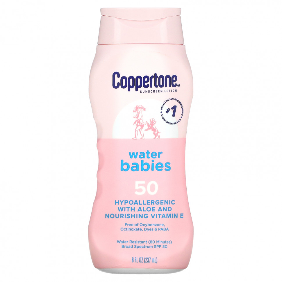  Coppertone,  , Water Babies, SPF 50, 237  (8 . )    -     , -, 