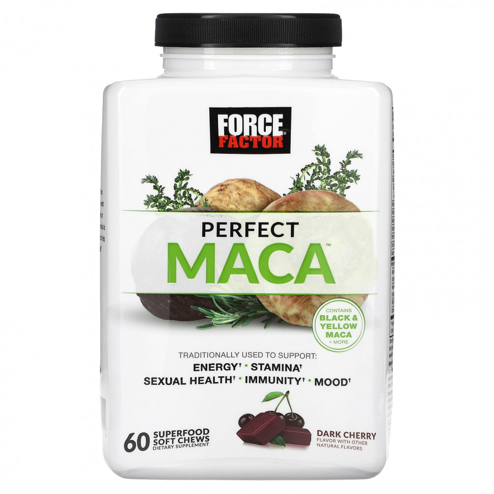  Force Factor, Perfect Maca,  , 60   Superfood  Iherb ()  