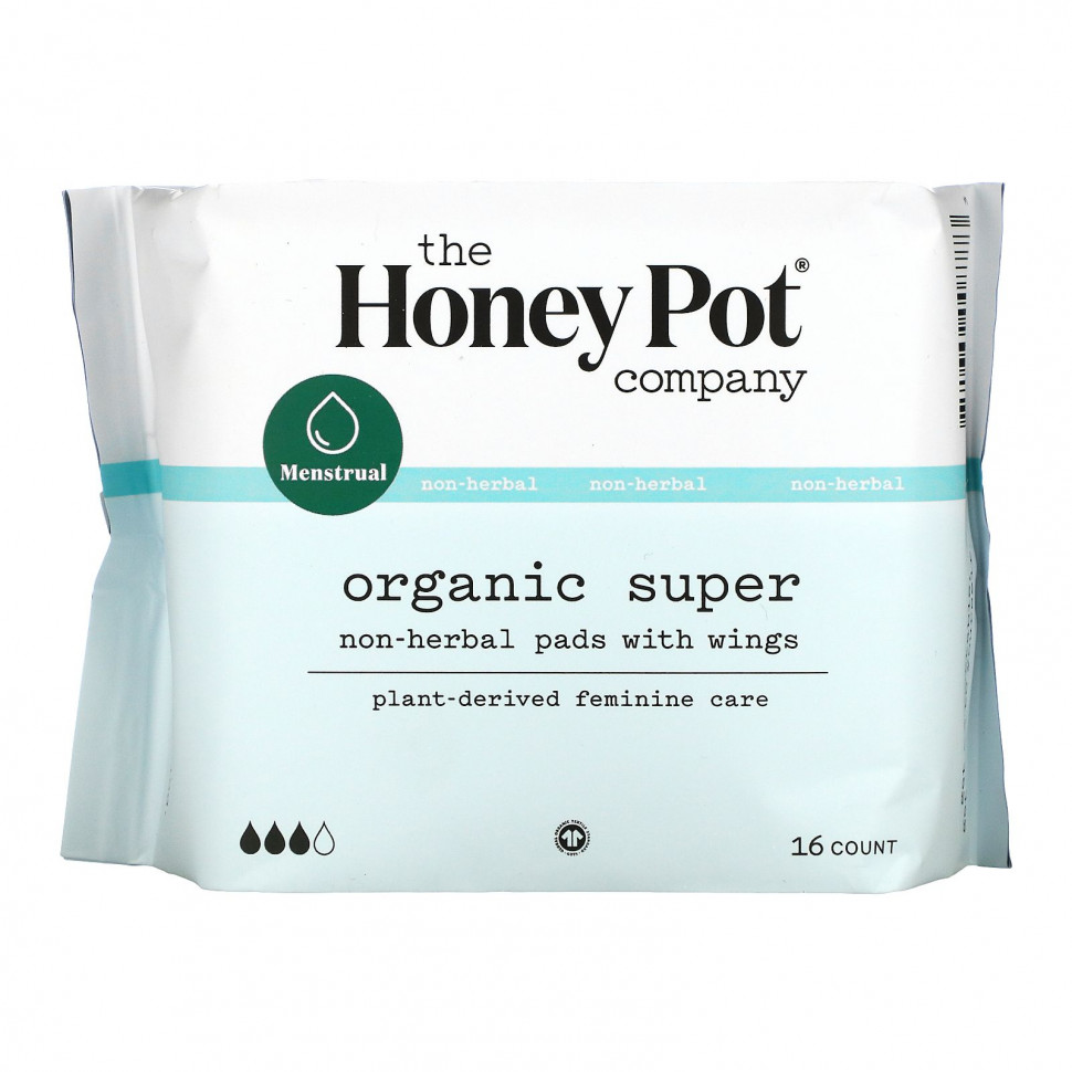  The Honey Pot Company,     , Organic Super, 16 .  Iherb ()  