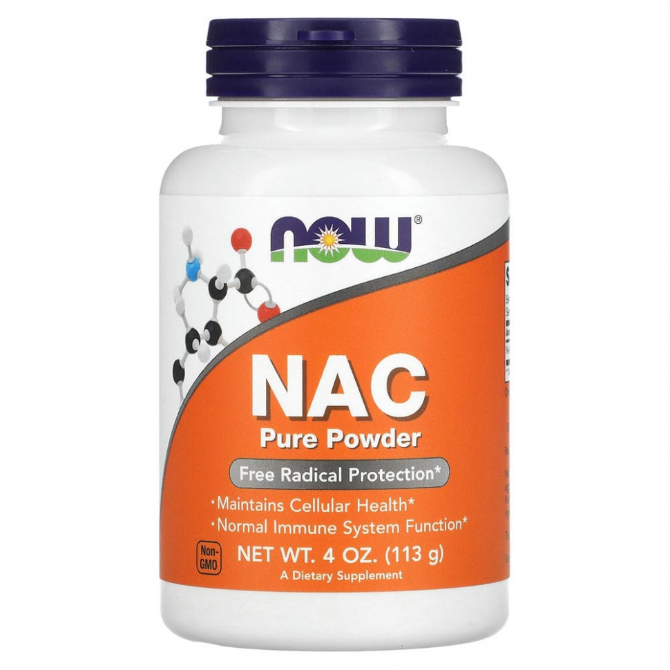  NOW Foods, NAC Pure Powder, 4 oz (113 g)    -     , -, 