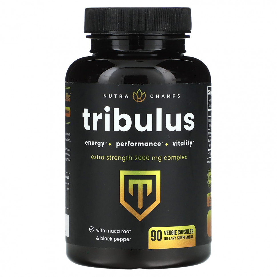  NutraChamps, Tribulus, Extra Strength, 666 , 90      -     , -, 