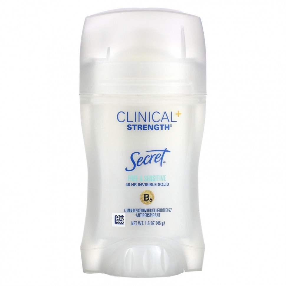  Secret, Clinical + Strength, ,   , 45  (1,6 )    -     , -, 