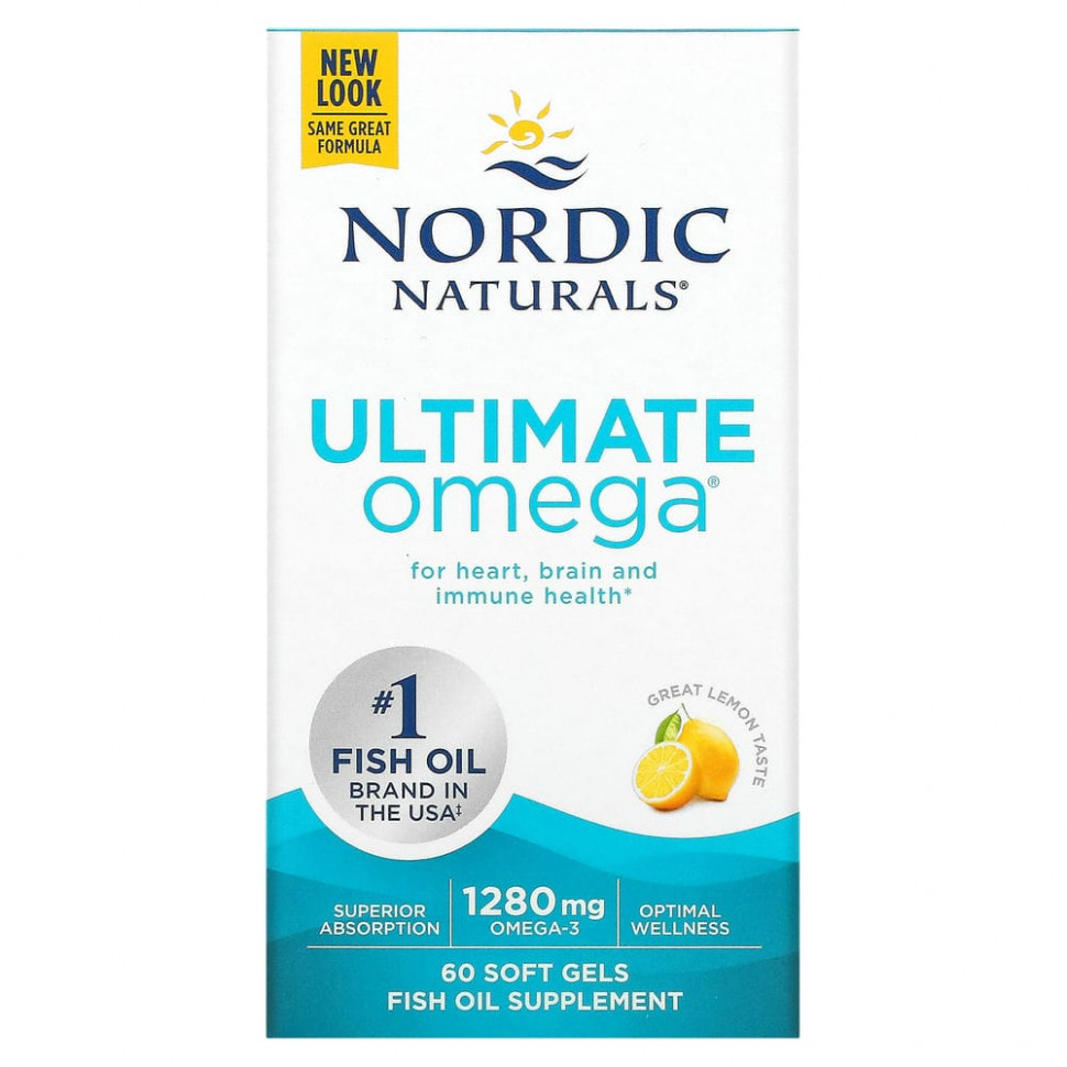  Nordic Naturals, Ultimate Omega,   , 640 , 60     -     , -, 