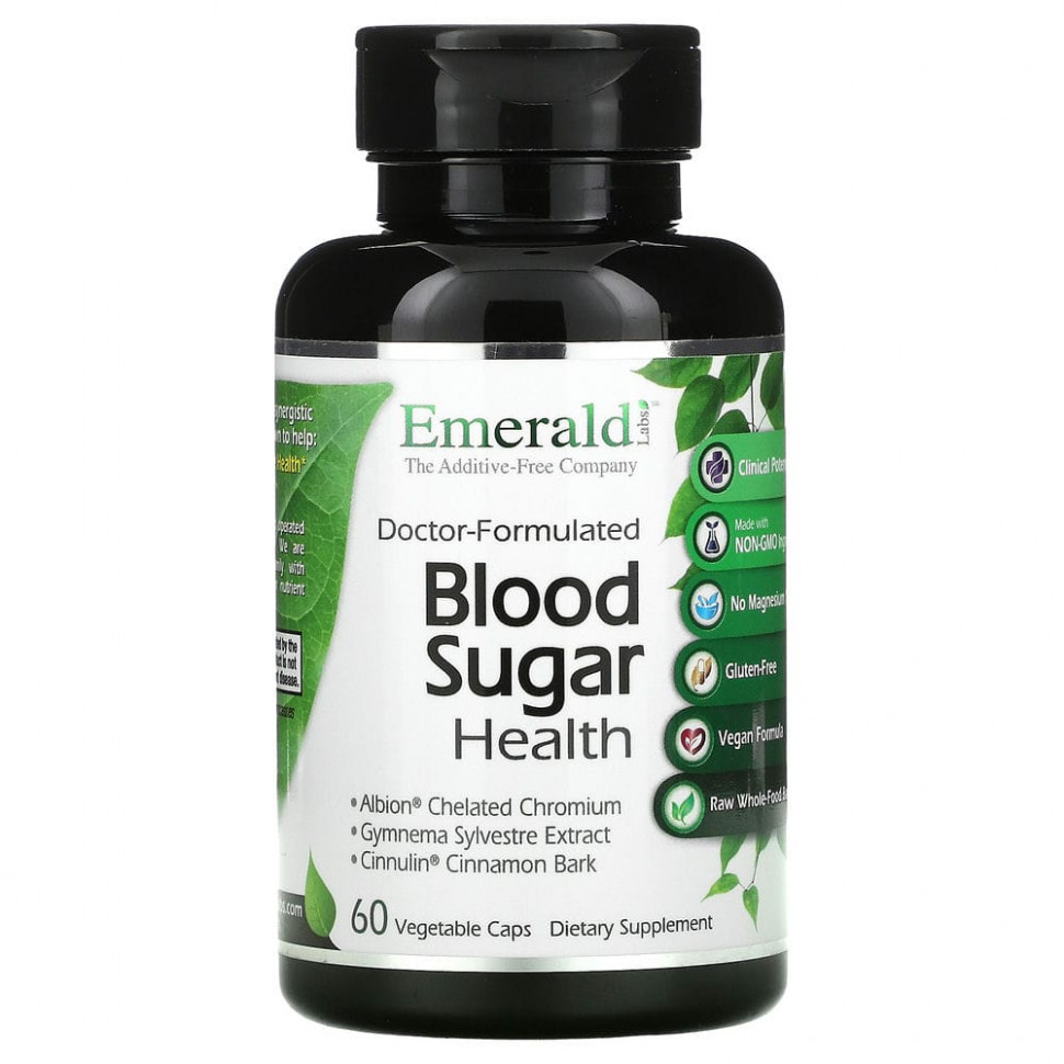  Emerald Laboratories, Blood Sugar Health, 60    Iherb ()  