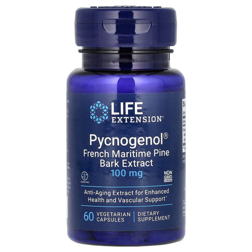  Life Extension, Pycnogenol,     , 100 , 60      -     , -, 