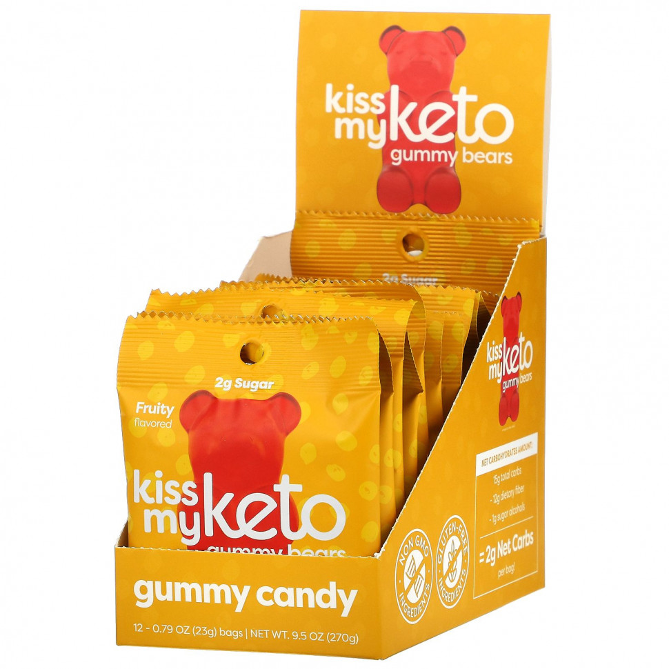  Kiss My Keto, Keto Gummy Bears,     ,   ,   , 12   23  (0,79 )    -     , -, 