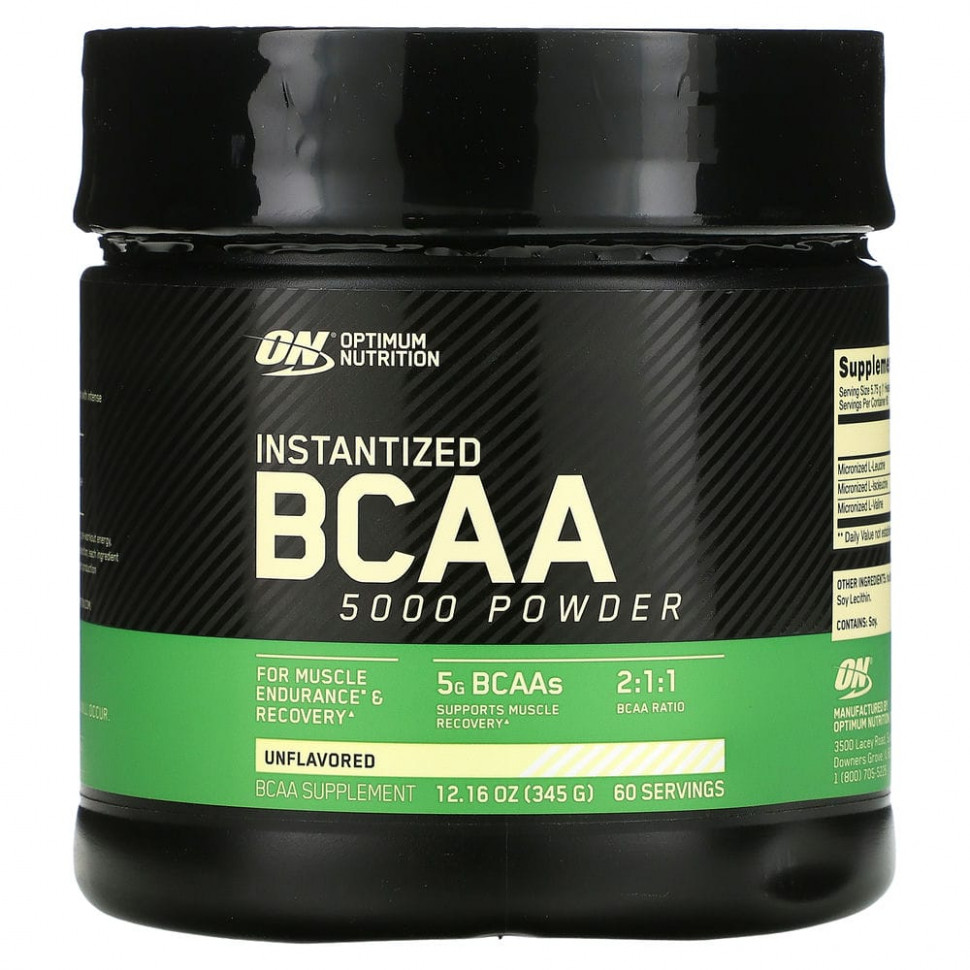  Optimum Nutrition, BCAA 5000,  ,  , 345  (12,16 )    -     , -, 