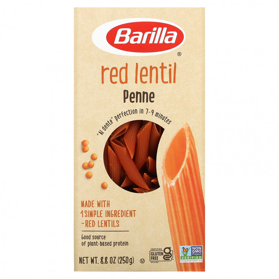  Barilla, Red Lentil Penne , 8.8 oz (250 g)    -     , -, 