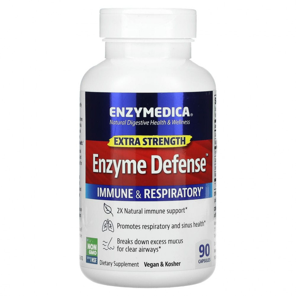  Enzymedica, Enzyme Defense, , 90     -     , -, 