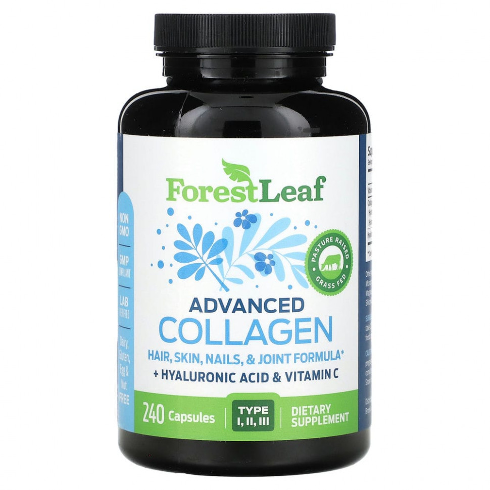  Forest Leaf, Advanced Collagen, 240     -     , -, 