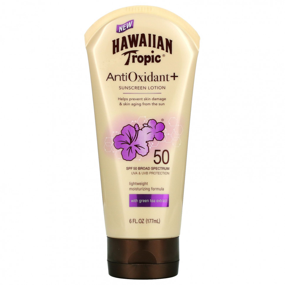  Hawaiian Tropic,  +  , SPF 50, 6   (177 )    -     , -, 