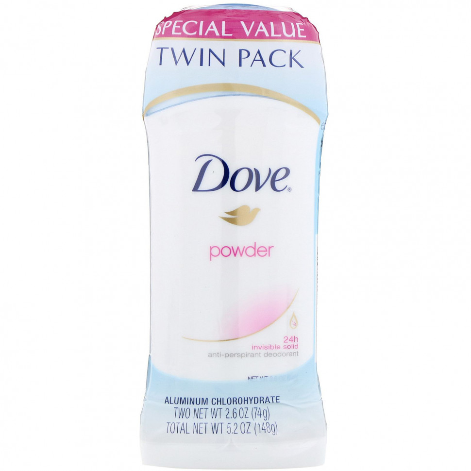  Dove, Invisible Solid Deodorant, , 2 .  , 74  (2,6 )    -     , -, 