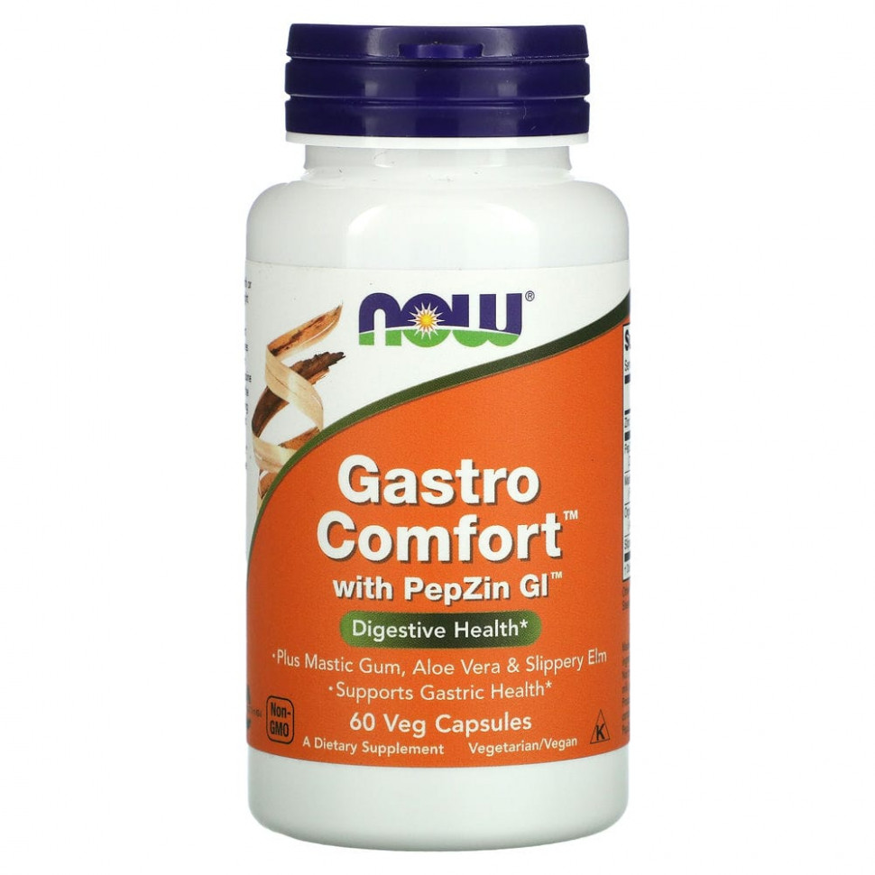  NOW Foods, Gastro Comfort  PepZin GI, 60      -     , -, 