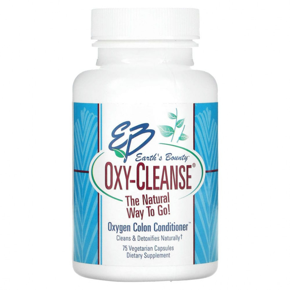  Earth's Bounty, Oxy-Cleanse,    , 75      -     , -, 