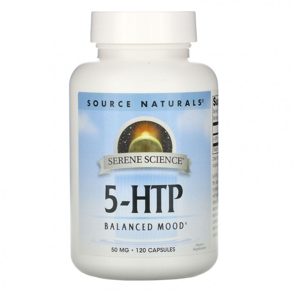  Source Naturals, 5-HTP, 50 , 120     -     , -, 