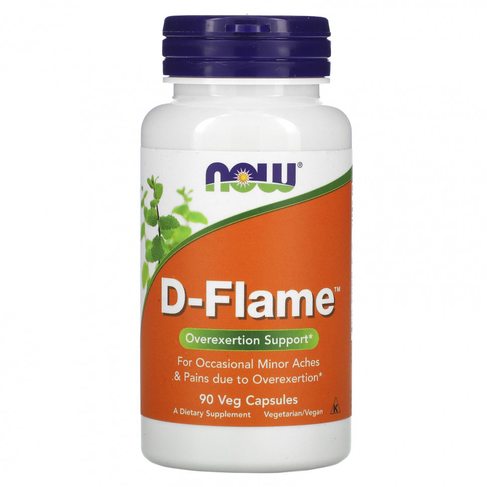  NOW Foods, D-Flame, 90      -     , -, 