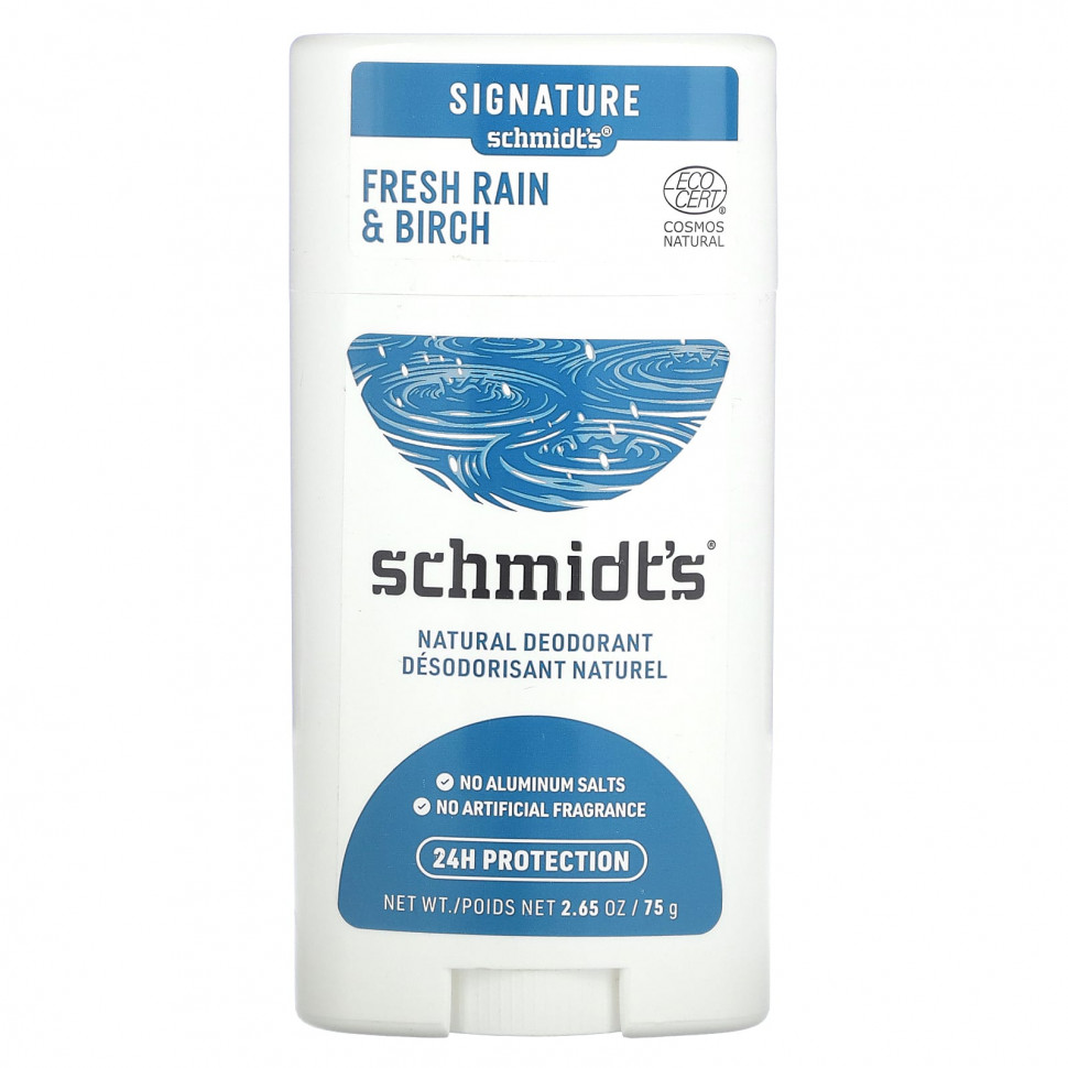  Schmidt's,  , Fresh Rain & Birch, 75  (2,65 )    -     , -, 