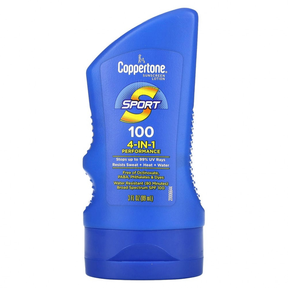  Coppertone, Sport,  ,  4--1, SPF 100, 89  (3 . )    -     , -, 