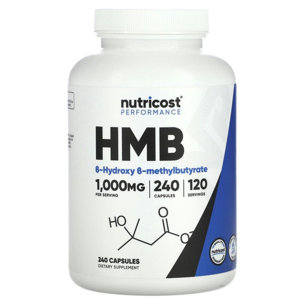  Nutricost, HMB, B--B-, 500 , 240     -     , -, 