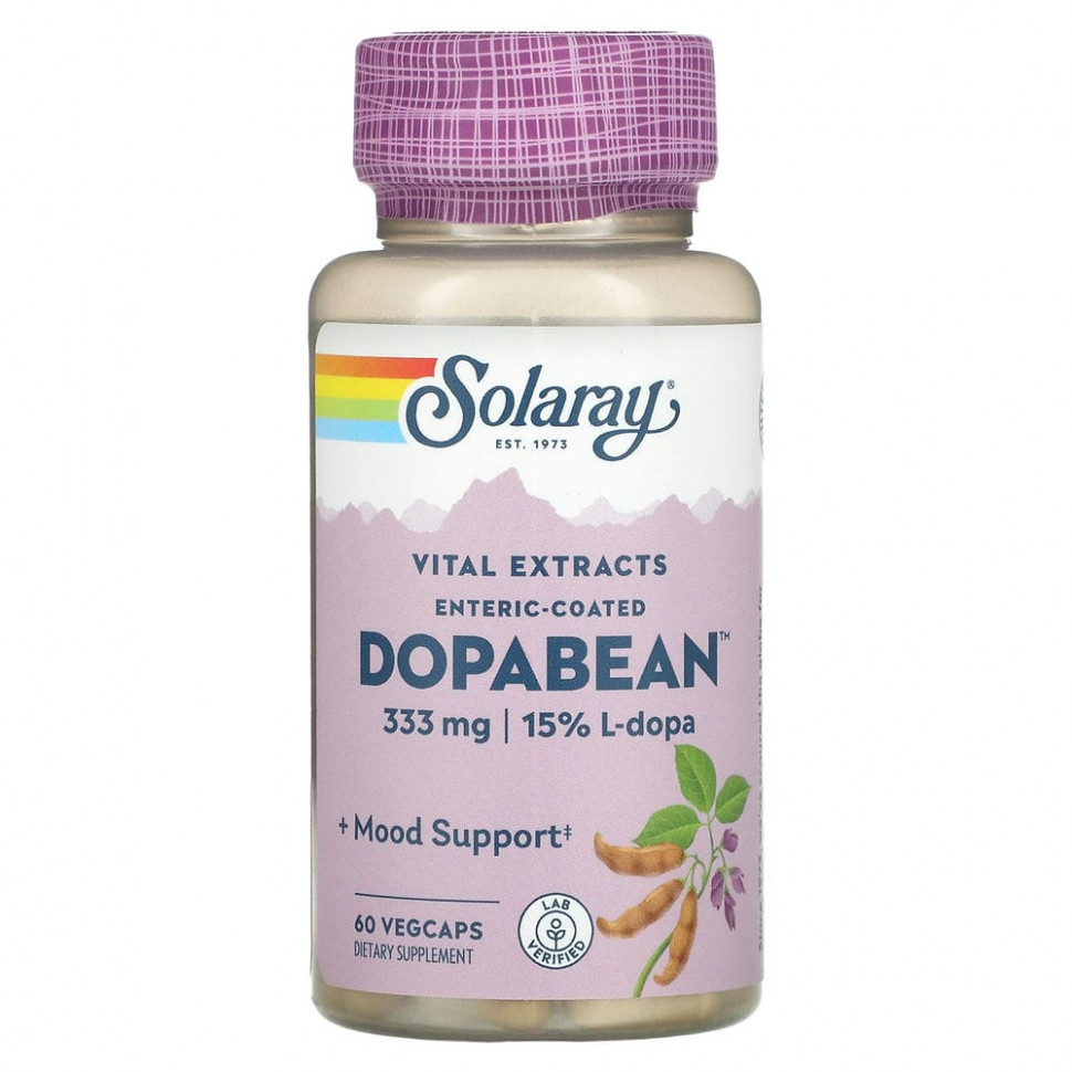  Solaray, DopaBean,  , 60      -     , -, 