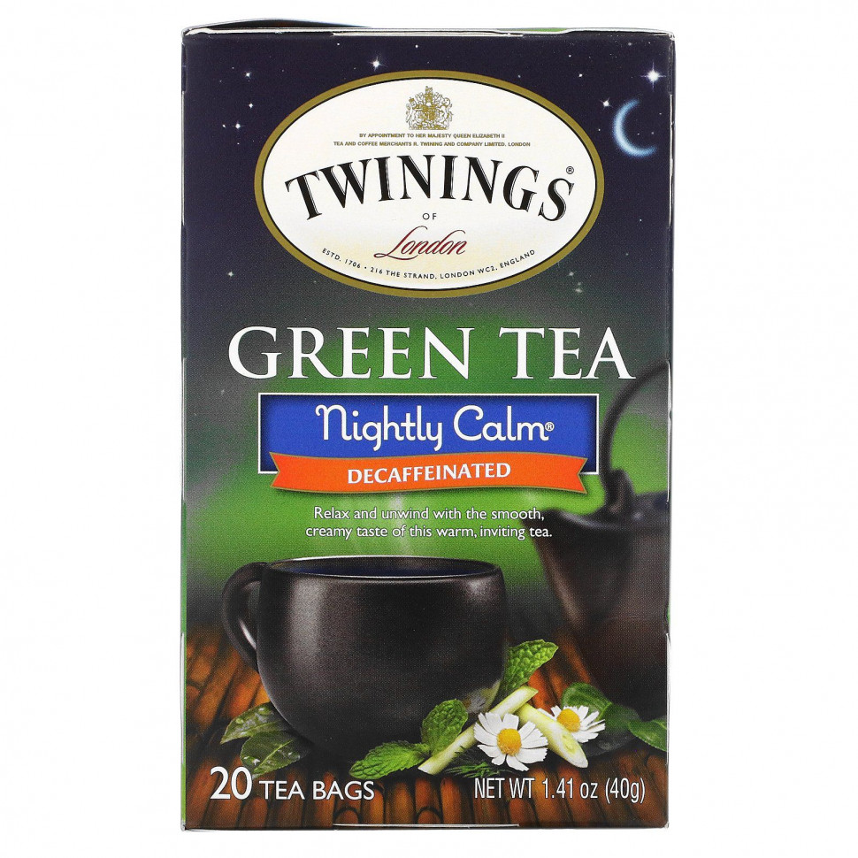  Twinings, Nightly Calm,    ,   , 20 , 40  (1,41 )    -     , -, 