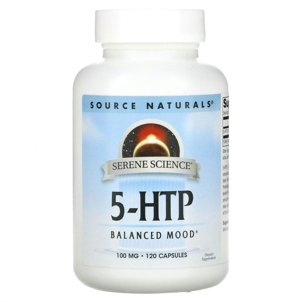  Source Naturals, 5-HTP, 100 , 120     -     , -, 