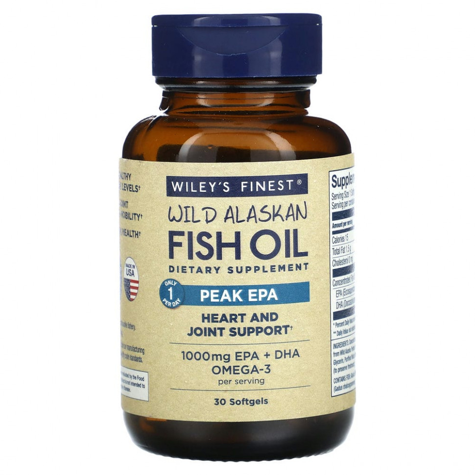  Wiley's Finest,    , Peak , 1000 , 30    Iherb ()  